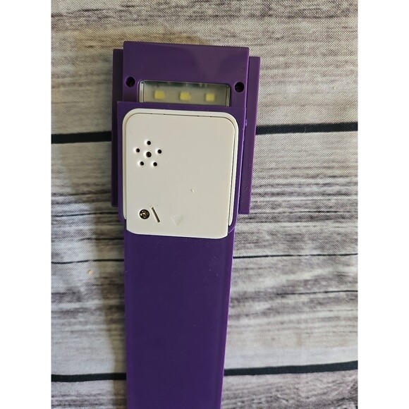 Mark.My.Time LED Booklight & Digital Reading Timer Bookmark Purple W Emojis Pat - Picture 8 of 9